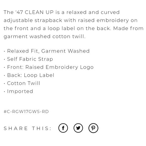 Pittsburgh Pirates Brand Clean Up Adjustable Hat - Picture 6 of 6